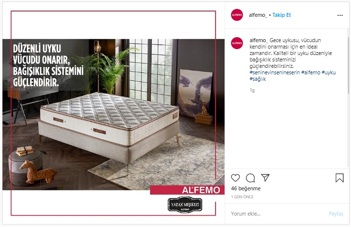 Alfemo Satis Magazasi Neta Mobilya